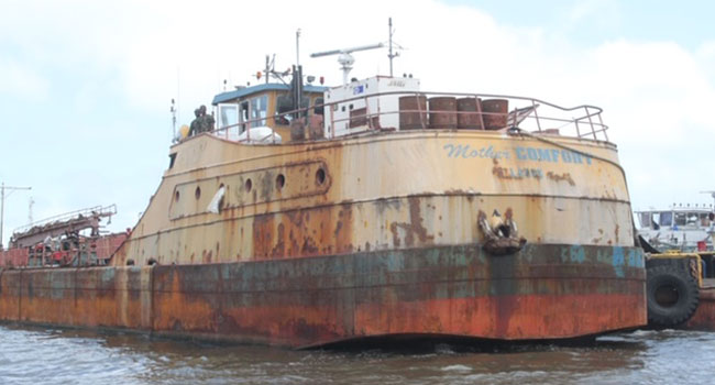 MV Cecilia: Owners Of Burnt Vessel Sue Nigerian Navy