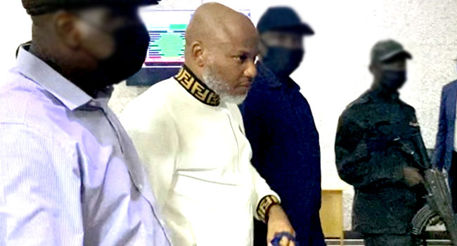 Court Reserves Judgement In Kanu’s Appeal On Terrorism Charge