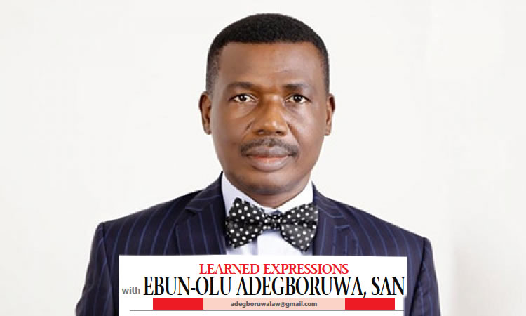 NBA In Focus: Agenda For The New Exco (3) By Ebun Olu Adegboruwa, SAN