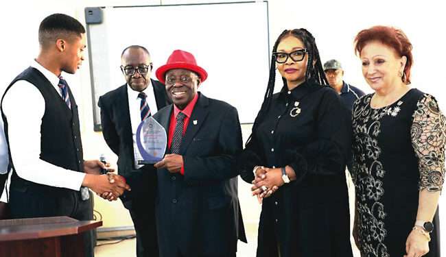 Afe Babalola Counsels Final Year ABUAD Law Students