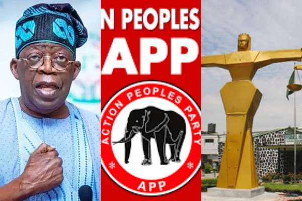 BREAKING: APP Withdraws Petition Against Tinubu