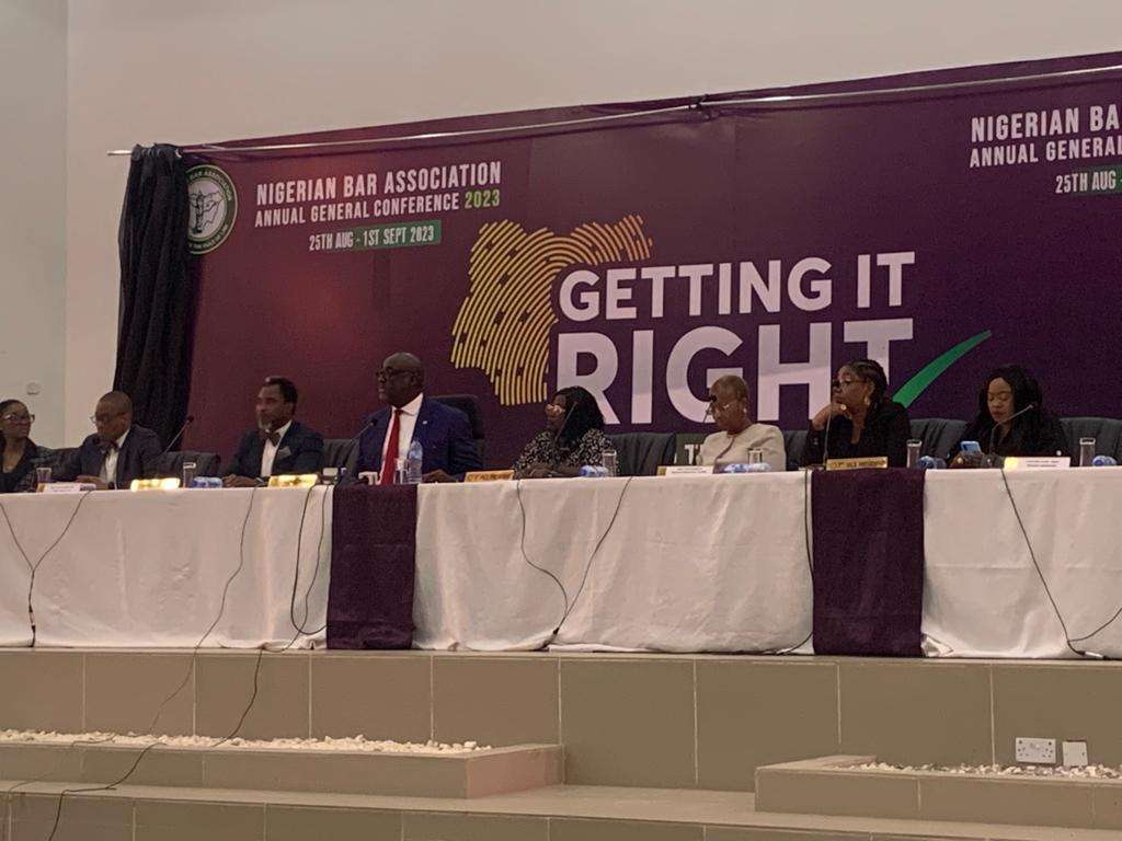 NBA-AGC 2023: Maikyau Urges Lawyers To “Take The Lead” As Conference Theme, Logo, Portal Are Unveiled