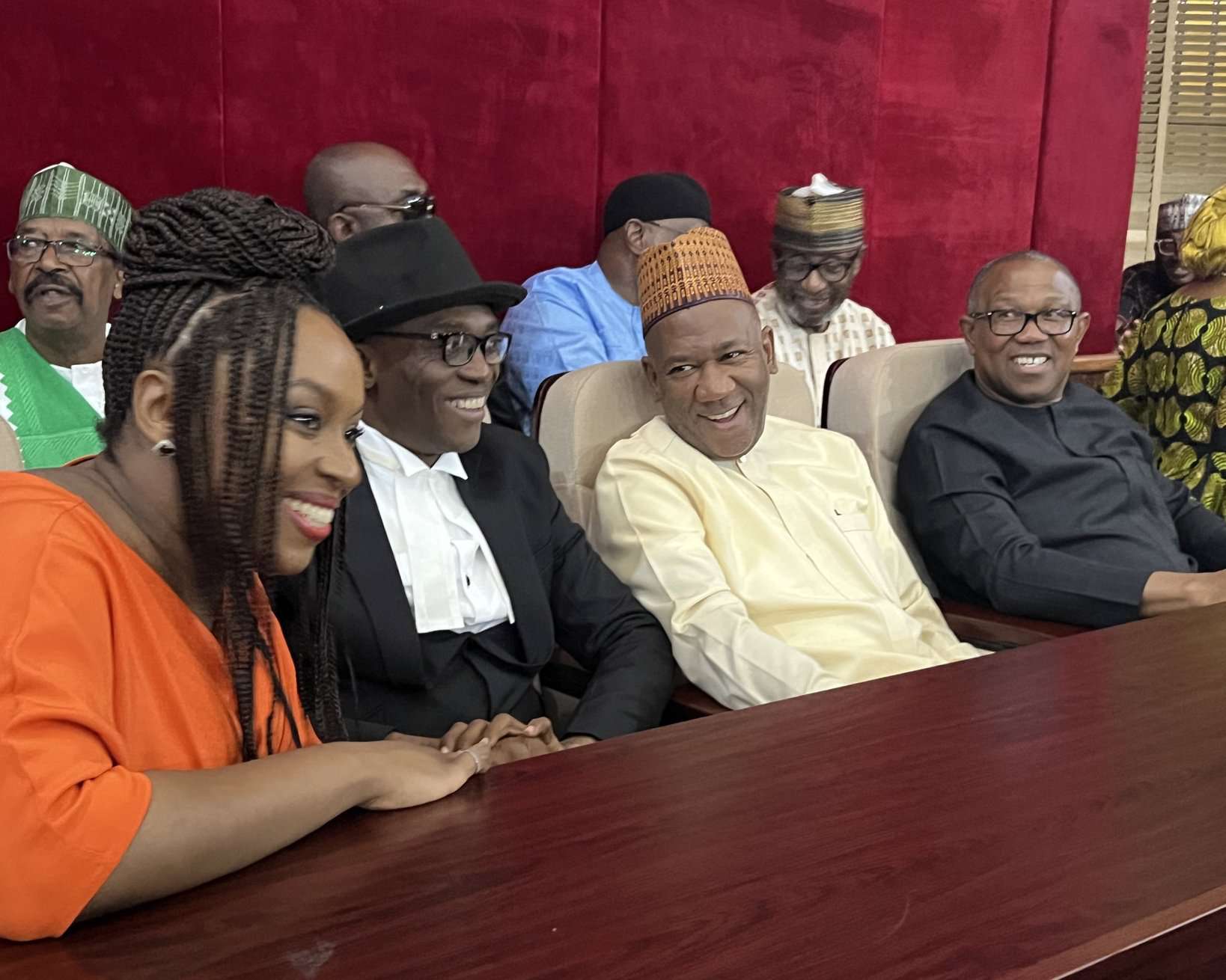 Chimamanda Adichie Joins LP Candidates At Presidential Election Petition Court