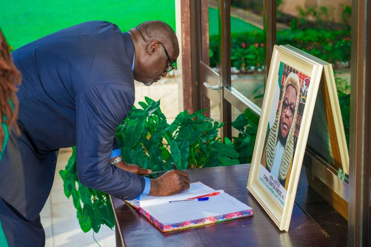 NBA President Pays Condolence Visit On CJN, Family Of Nweze, JSC