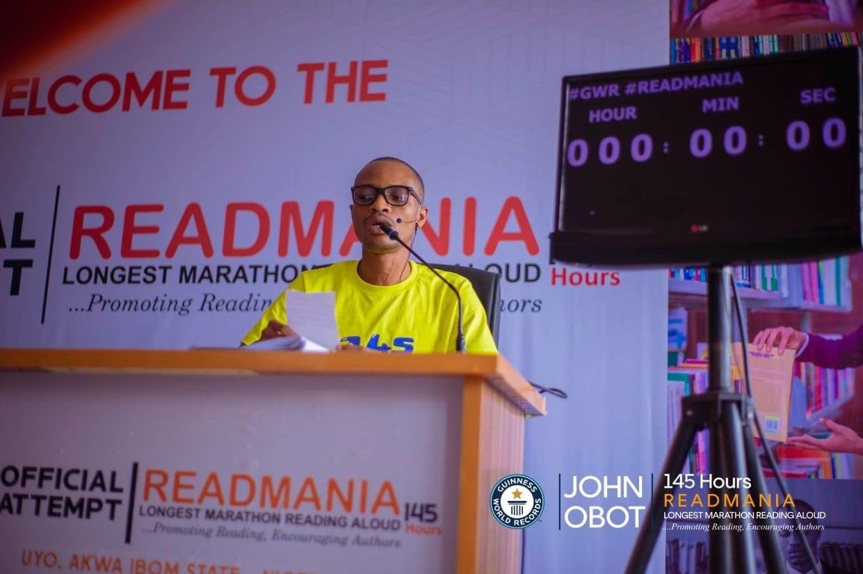 Guinness World Record: Imbibe A Reading Culture, Entrepreneur Charges Youths