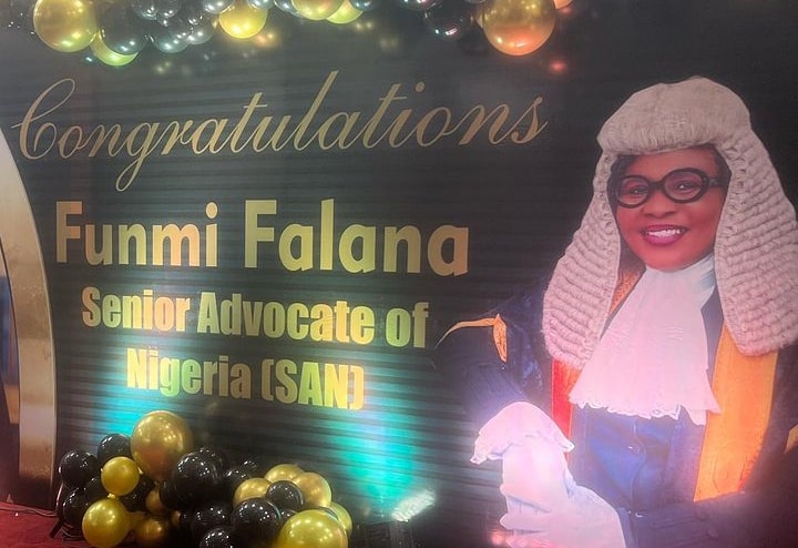 Femi Falana, Musician Falz, Senior Lawyers, Activists Celebrate Conferment Of SAN On Funmi Falana