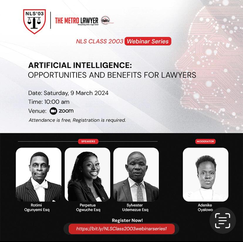 Nigerian Law School Class of 2003 Launches Free Online Training Series