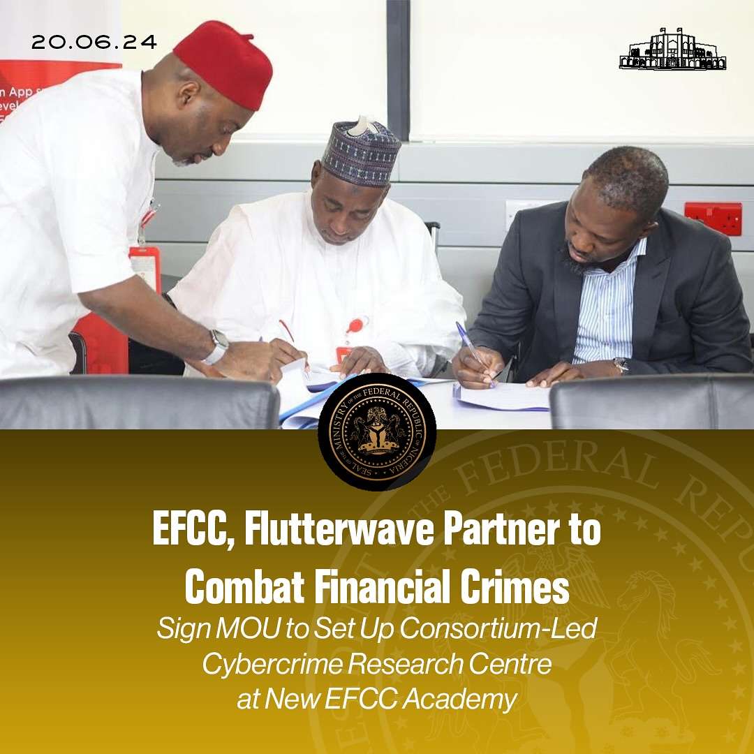 Flutterwave And EFCC To Establish Cybercrime Research Center In Nigeria