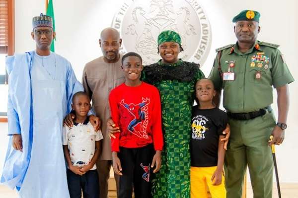 Father Of Rescued Kidnapped Kaduna Children Commends NSA And Security Agencies