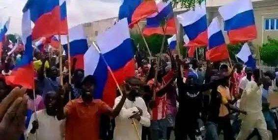 Russia Denies Involvement In Nigerian Protests Featuring Its Flag