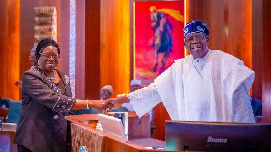 Tinubu Swears In Justice Kekere-Ekun As Acting CJN, Urges Her To Uphold Judiciary’s Independence