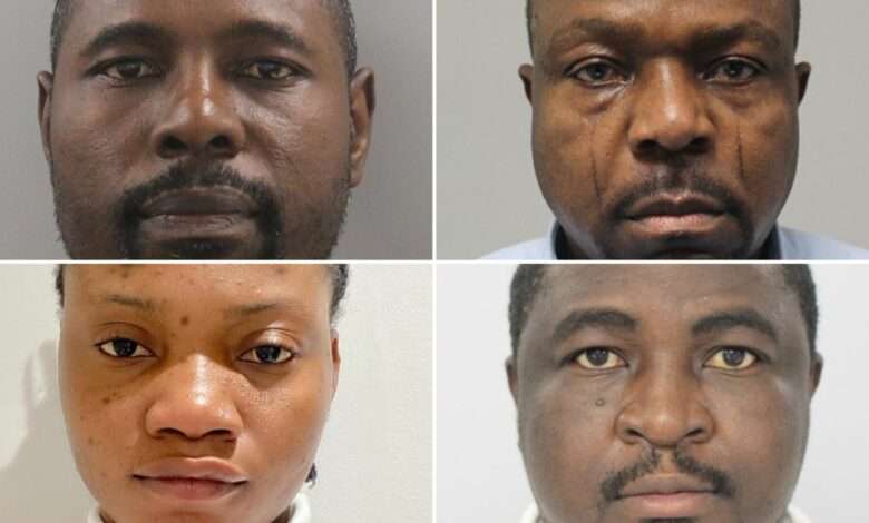 UK Court Jails Four Nigerians For Forging Over 2,000 Marriage Documents In Immigration Fraud Scheme