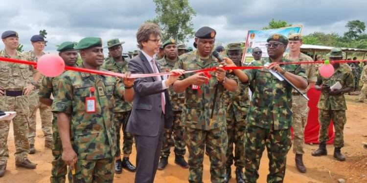 UK Donates Counter-Insurgency Training Facility To Nigerian Army