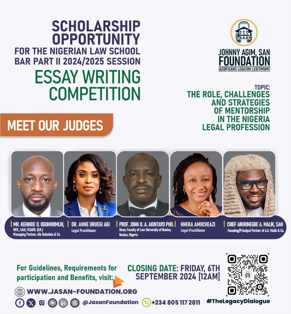 JOHNNY AGIM, SAN FOUNDATION SCHOLARSHIP: Meet The Judges