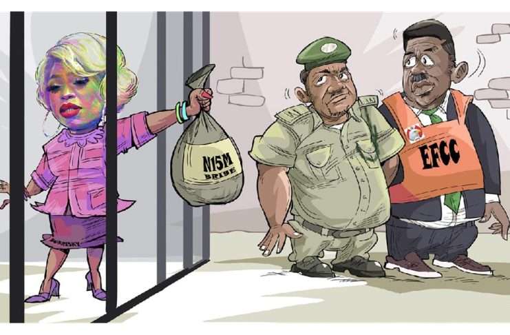 All Eyes On Nigeria’s Broken System: As EFCC Chairman, Interior Minister, Bobrisky, VeryDarkMan Head To NASS Over Alleged Bribery, Racketeering