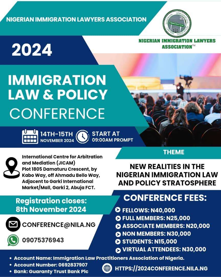 Thlala Kolo Nig. Ltd. Supports NILA Immigration Law And Policy Conference