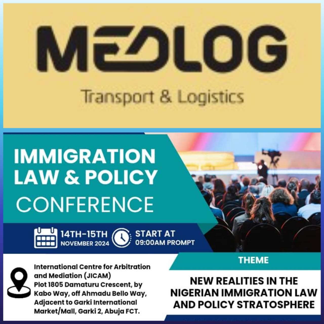 Medlog Nigeria Supports Annual Nigerian Immigration Lawyers Association (NILA) Conference