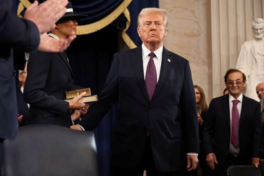 Donald Trump Sworn In As 47th President Of The United States