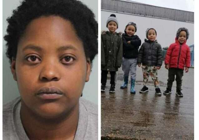 Mother Sentenced To 10 Years In Prison After Two Sets Of Twin Sons Die In House Fire