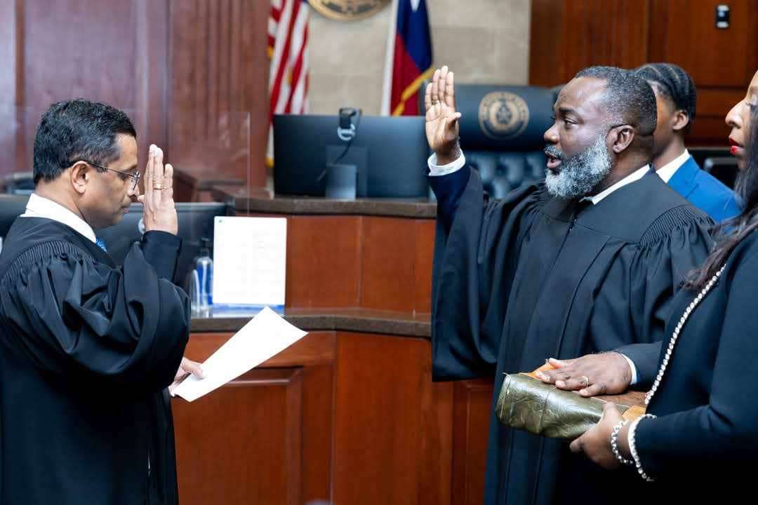 Nigerian-American Lawyer Derek Obialo Sworn In As Associate Judge Of 240th District Court, Fort Bend County, Texas