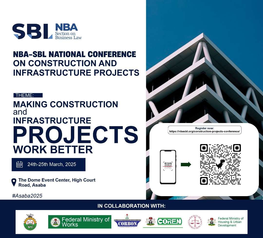 Habeeb Lawal Invites Lawyers, Industry Experts To NBA-SBL Construction And Infrastructure Conference 2025  [VIDEO]