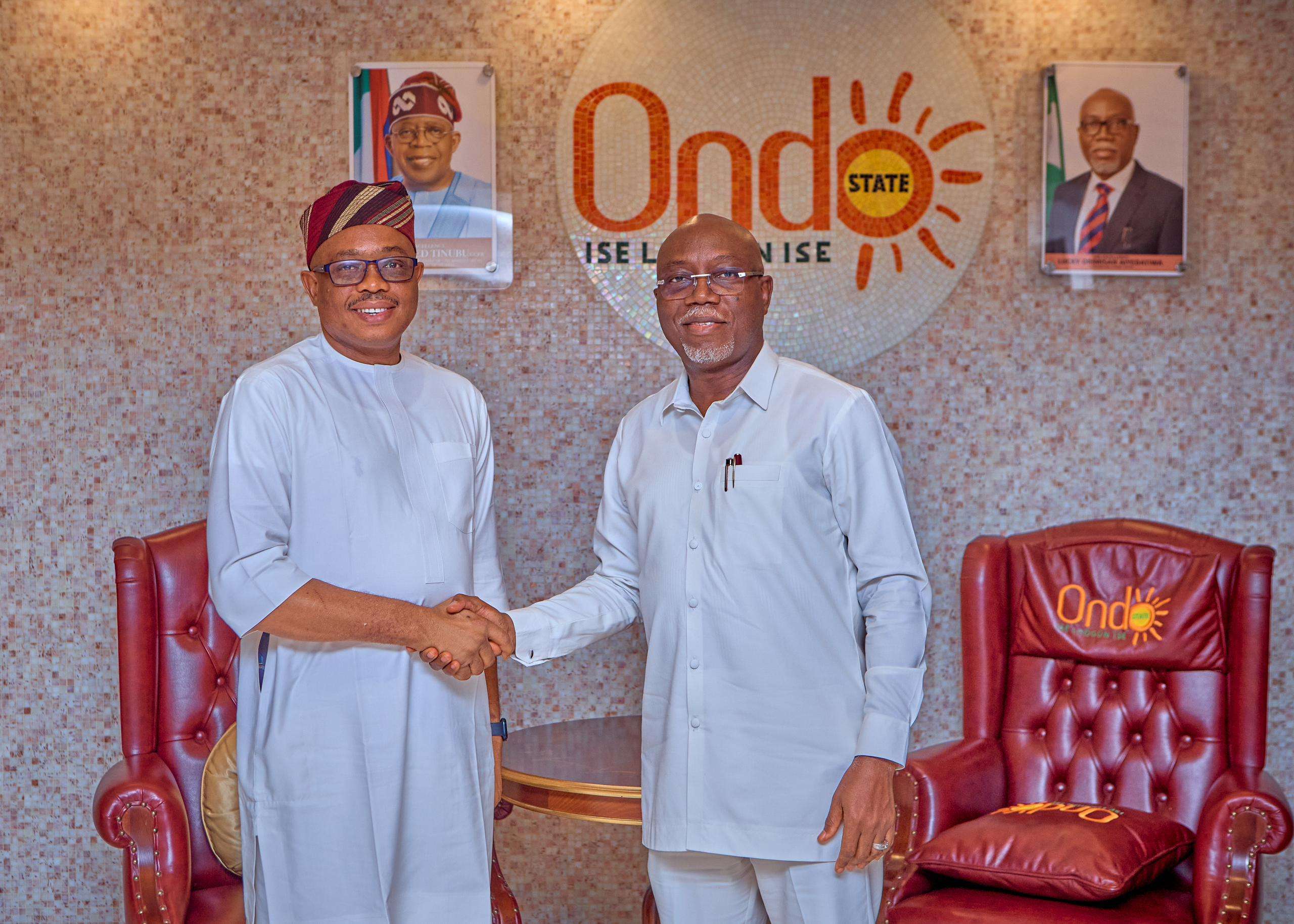 NBA President Visits Ondo State Governor Ahead Of NEC Meeting, Applauds Bar-Bench Collaboration